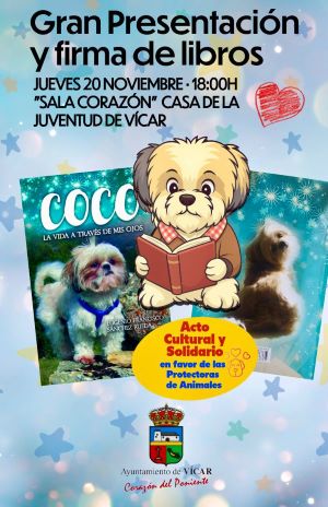 Presentación de Libro: Coco, la vida a través de mis ojos